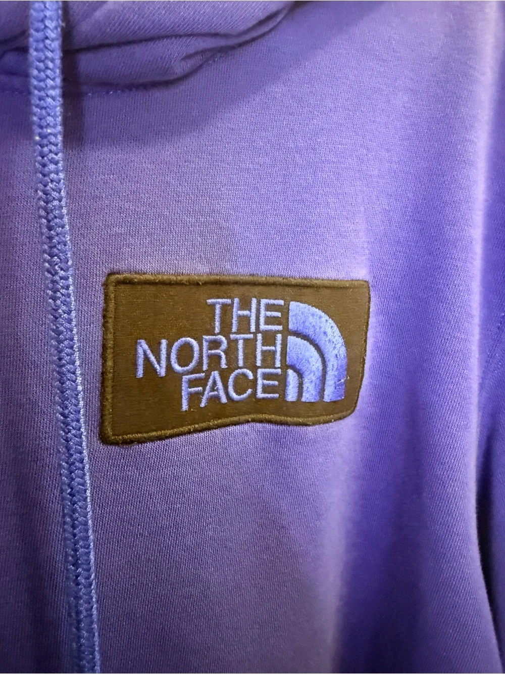 The North Face Men’s Hoodie - Blue/purple large